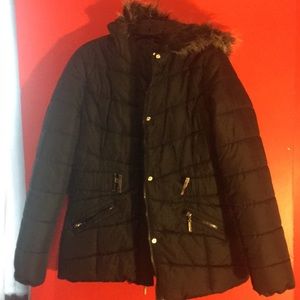 Black Winter Coat